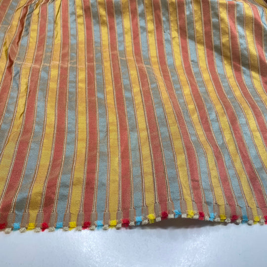 Wrappers Are Accumulating - Poly Woven - Gold Multi Stripes - 2.4M Bundle