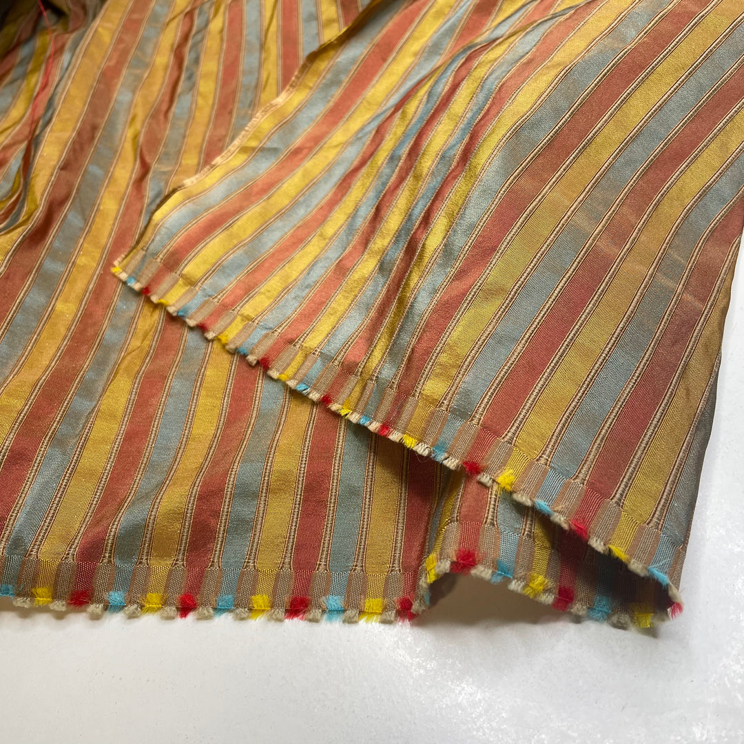 Wrappers Are Accumulating - Poly Woven - Gold Multi Stripes - 2.4M Bundle