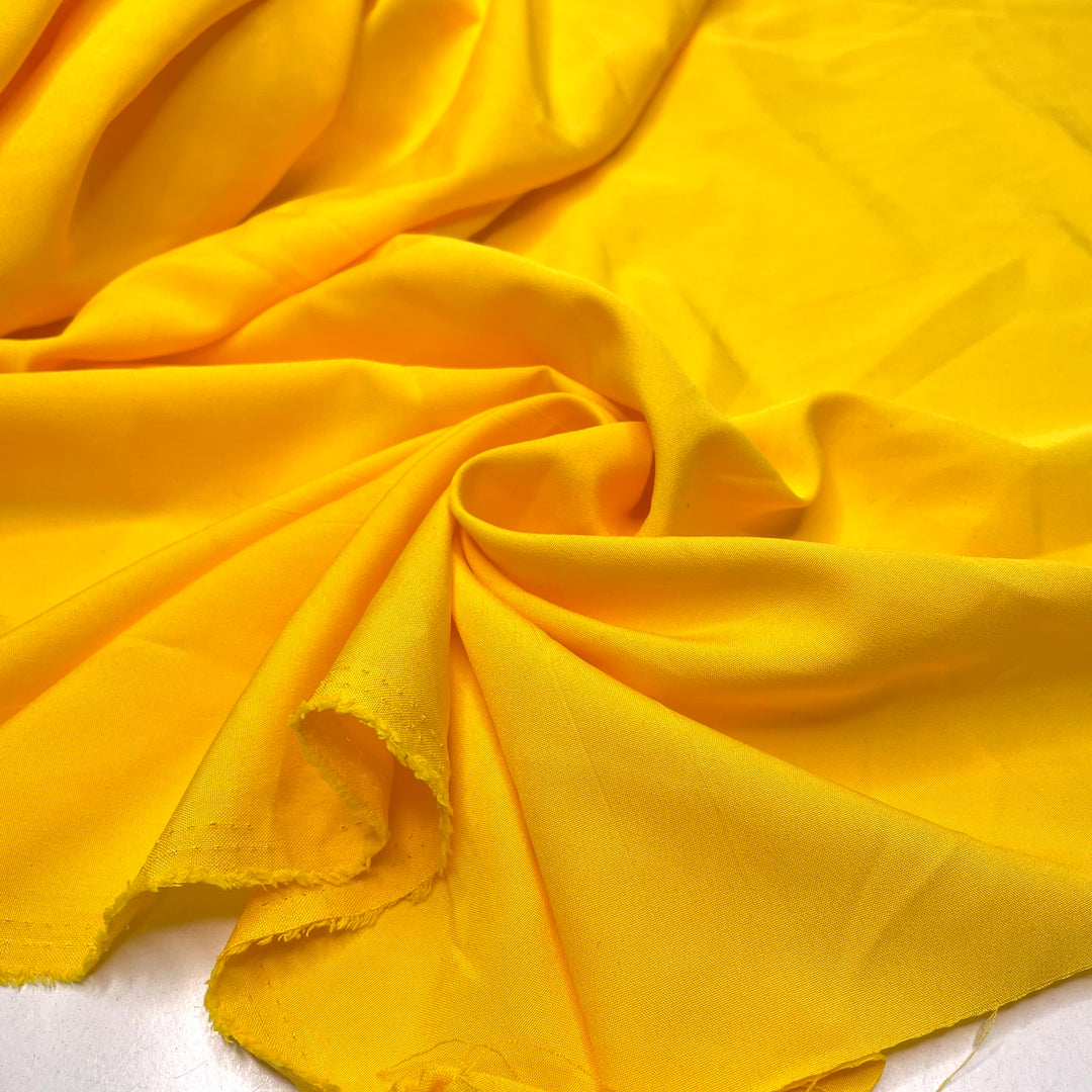 Tweety Pie Yellow - Sateen Polyester Blend Woven - Yellow - 2.2M Bundle