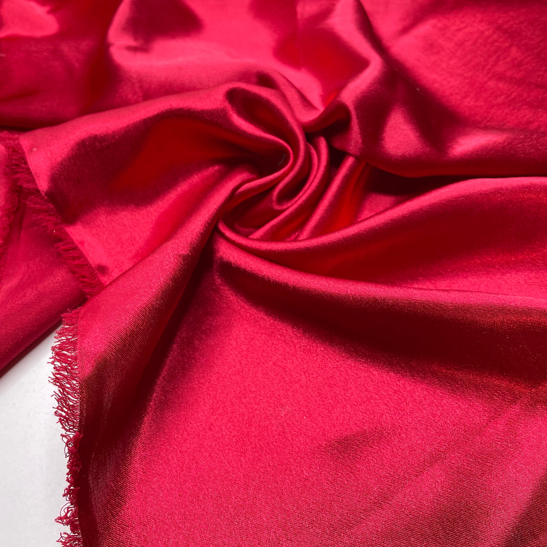 Abracadabra - Sateen Polyester Blend Woven - Red - 1.1M Bundle