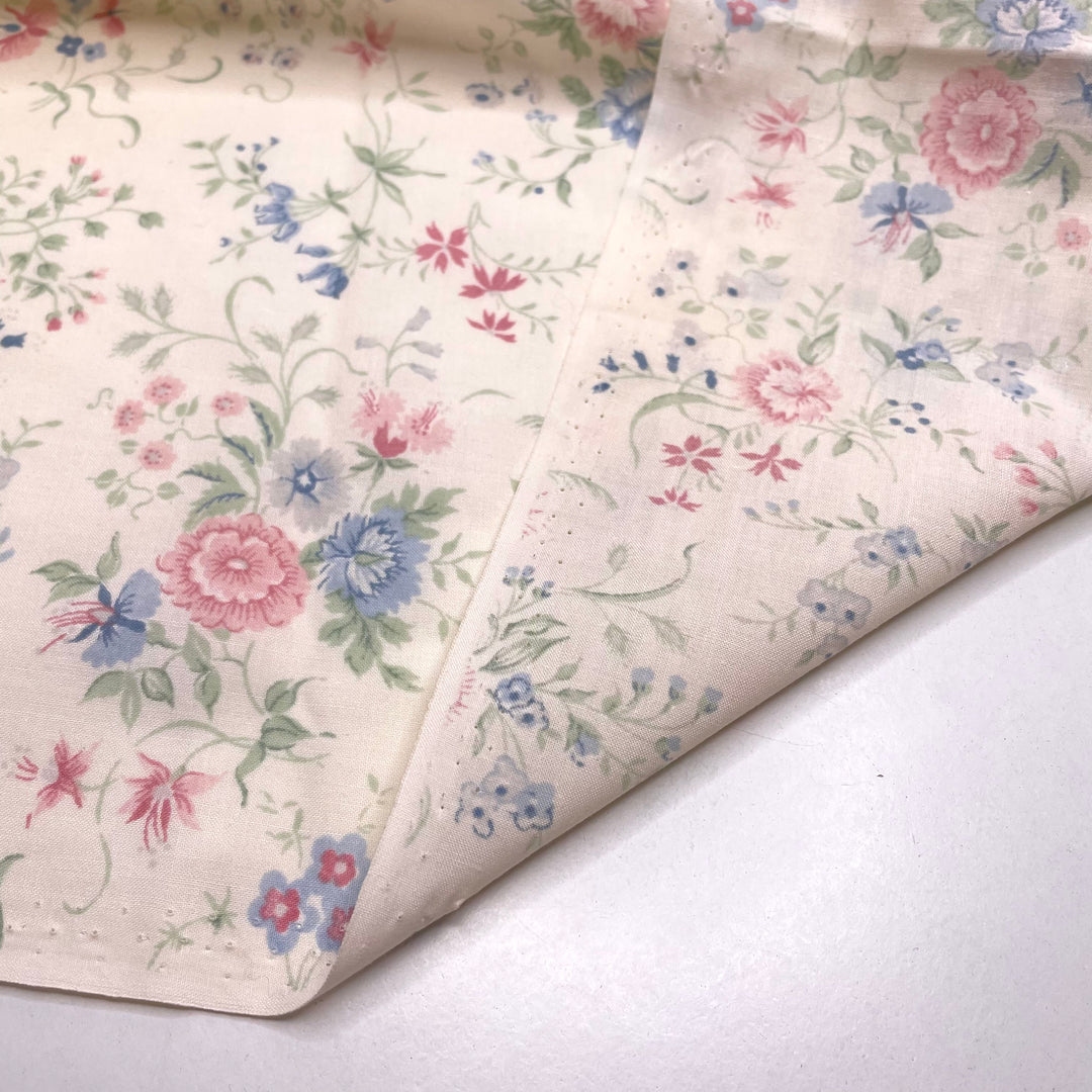 Classic Easter - Cotton Woven - Cream Multi Floral - 2M Bundle