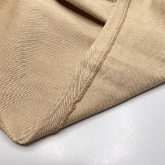 Netherlands Dwarf Rabbit - Twill Weave Cotton Woven - Beige - 2.45M Bundle