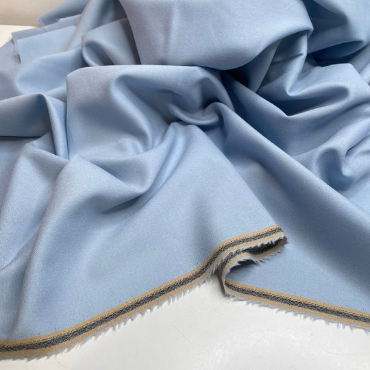 UB - Mountain Backdrop - Wool Woven - Light Blue - 2M Bundle