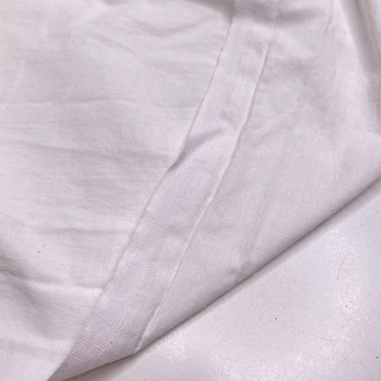 Nightgown Lounging - Cotton Woven - White - 2.3M Bundle