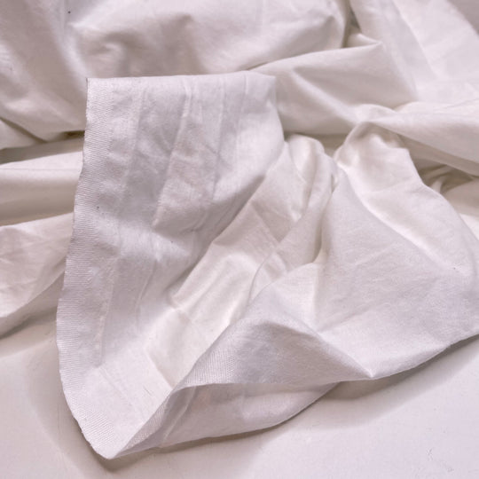 Nightgown Lounging - Cotton Woven - White - 2.3M Bundle