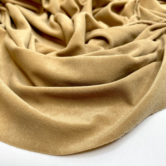 Teddy Bear Fun - Faux Suede Polyester Blend Knit - Beige - 2.5M Bundle