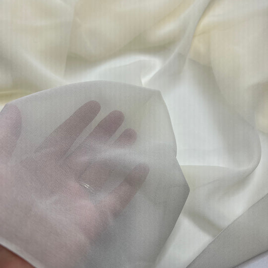 Soft Sugar Cookie - Chiffon Silk Woven - Cream - 2.4M Bundle