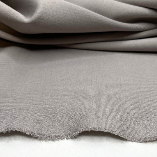 Oyster - Ponte Cotton Blend Knit - Light Grey - 2M Bundle