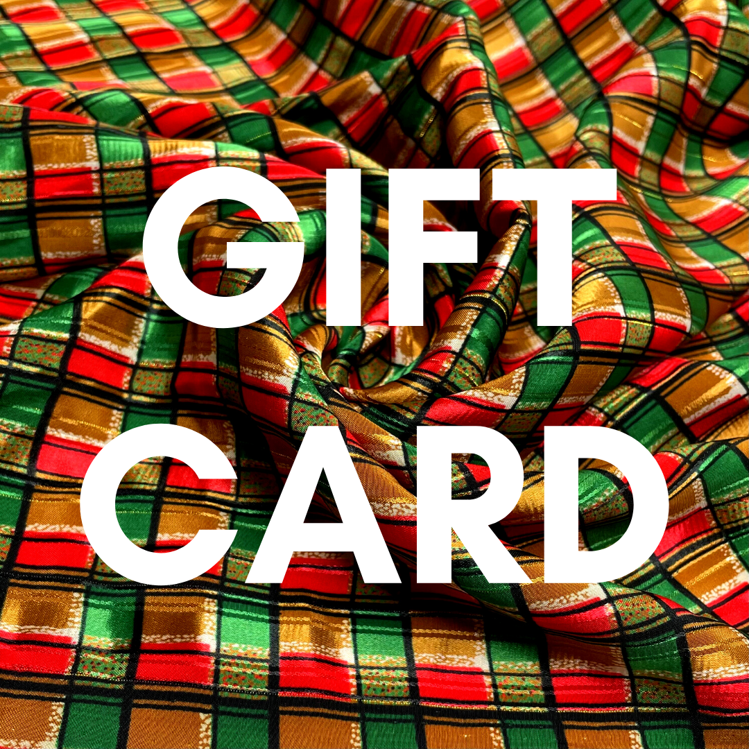 Gift Card - FABCYCLE Deadstock and Sustainble Fabrics and Sewing Supplies (4416835649649)