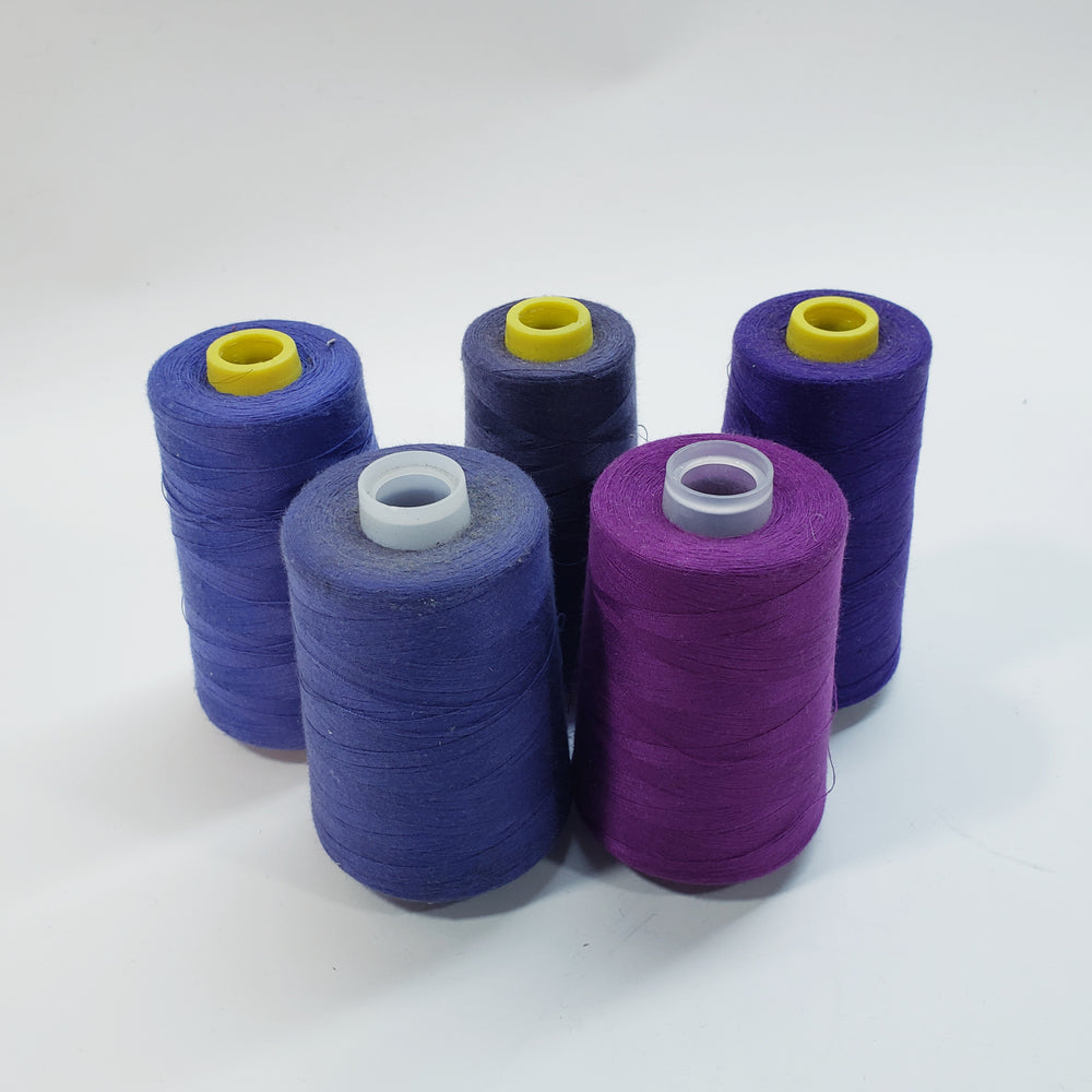 Polyester Thread - Rainbow 4 Pack - FABCYCLE Deadstock and Sustainble Fabrics and Sewing Supplies (4621347094641)