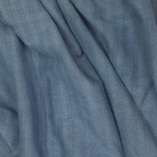 Blue Cheese Charcuterie  - Hemp Knit - Blue - 1/2 Meter - FABCYCLE Deadstock and Sustainble Fabrics and Sewing Supplies (4670717558897)
