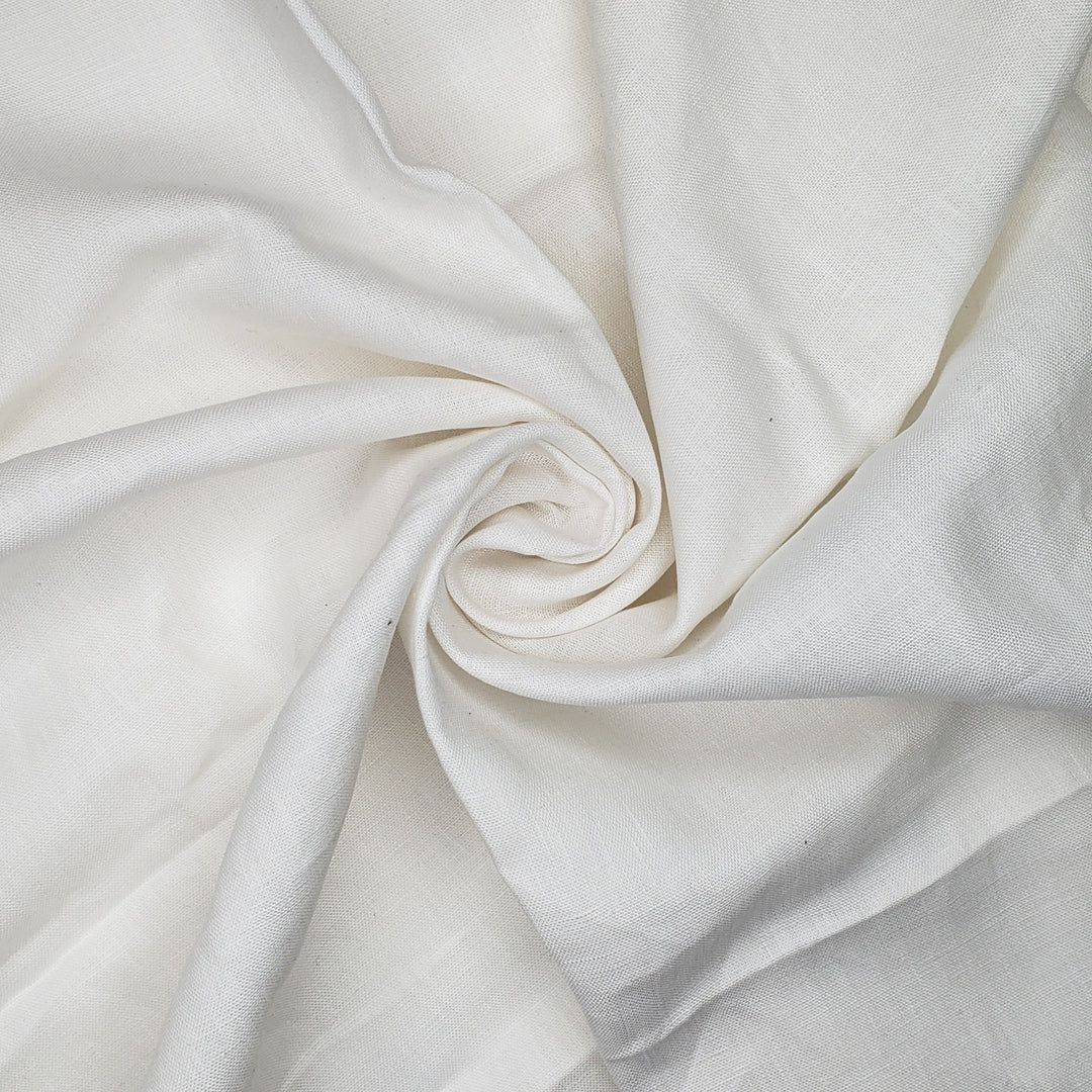 Hit The Slopes - Linen Woven - White - 0.8M Bundle - FABCYCLE Deadstock and Sustainble Fabrics and Sewing Supplies (6545918034033)