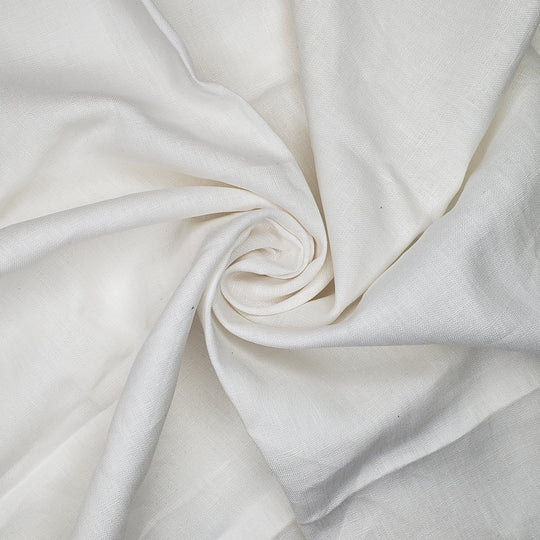 Hit The Slopes - Linen Woven - White - 0.8M Bundle - FABCYCLE Deadstock and Sustainble Fabrics and Sewing Supplies (6545918034033)