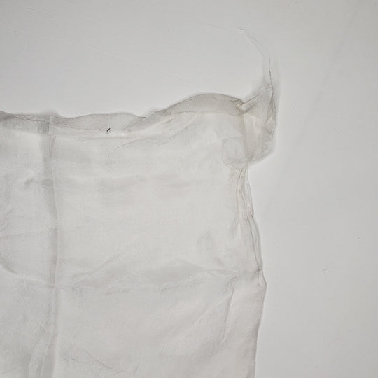Peace Lily - Poly Woven - White - 1.9M Bundle - FABCYCLE Deadstock and Sustainble Fabrics and Sewing Supplies (6549948989553)