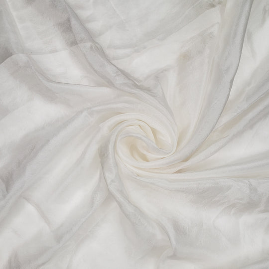 Peace Lily - Poly Woven - White - 1.9M Bundle - FABCYCLE Deadstock and Sustainble Fabrics and Sewing Supplies (6549948989553)