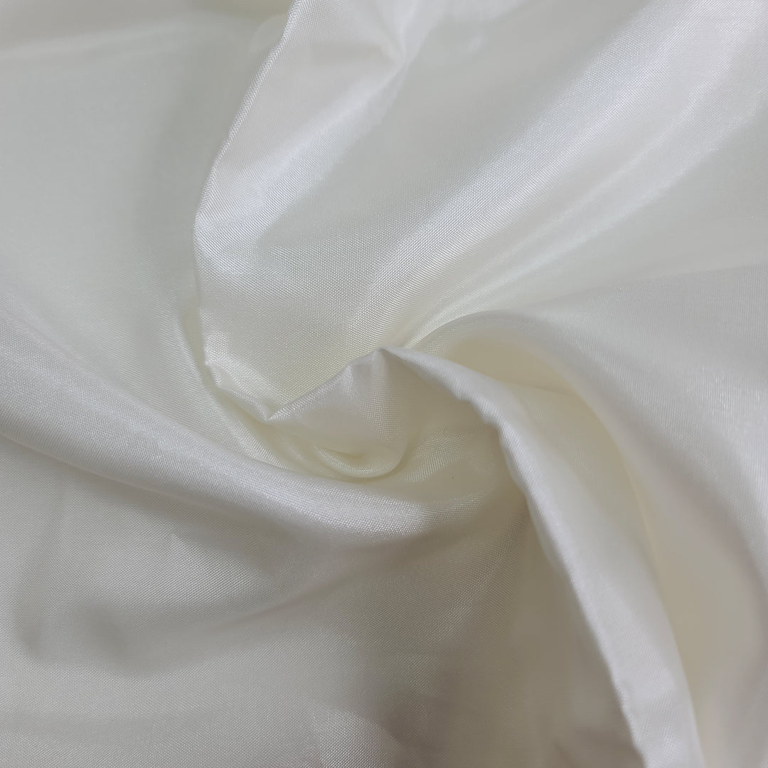 Enamel - Poly Woven - White - 0.95M Bundle - FABCYCLE Deadstock and Sustainble Fabrics and Sewing Supplies (6551236935793)