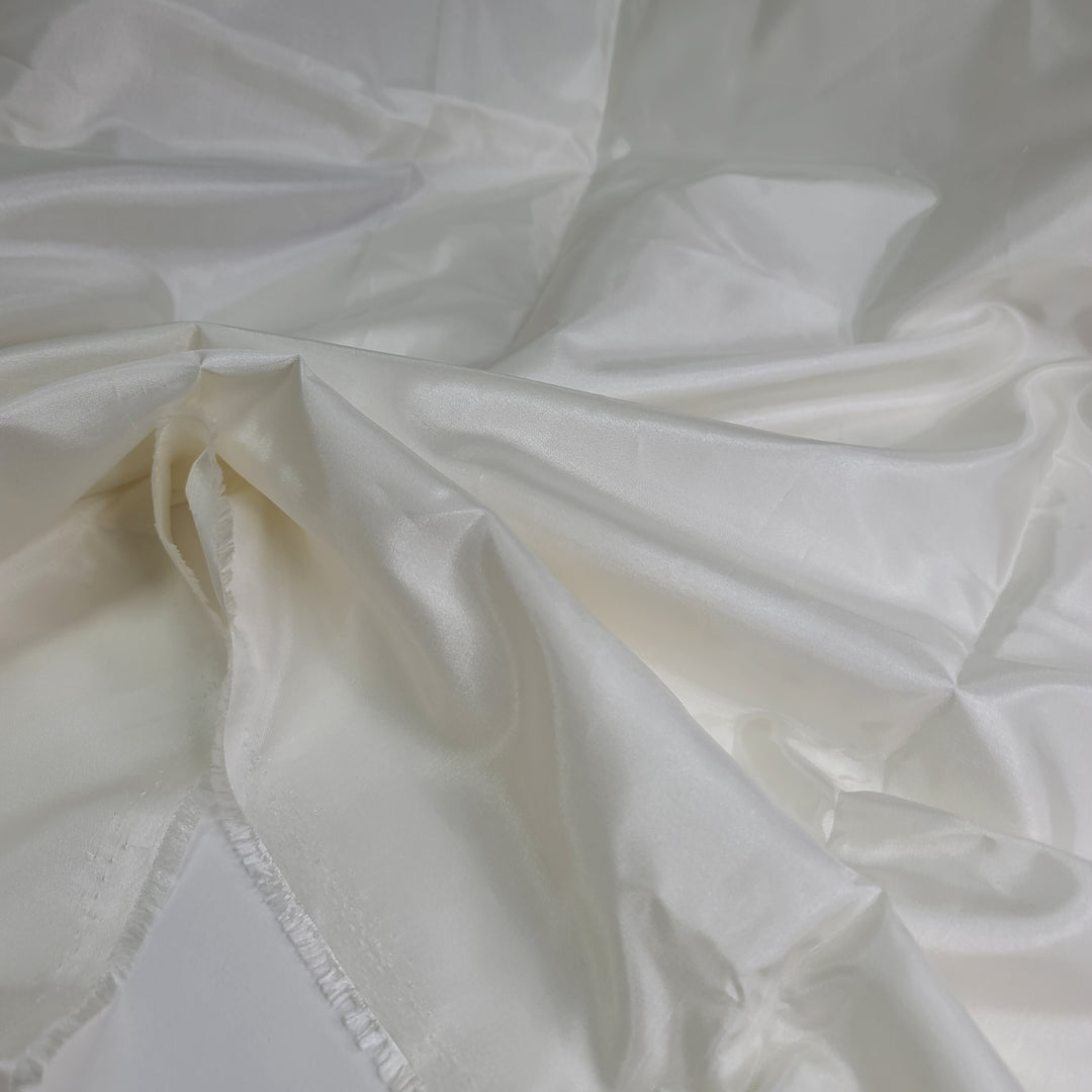 Enamel - Poly Woven - White - 0.95M Bundle - FABCYCLE Deadstock and Sustainble Fabrics and Sewing Supplies (6551236935793)