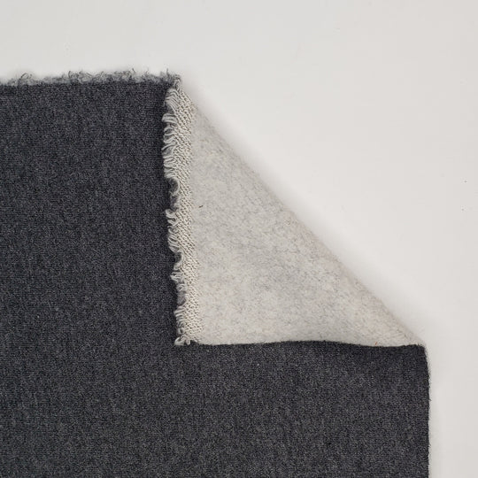 Wrap Me Cozy - Cotton/Spandex Knit - Grey/White - 0.5M Bundle - FABCYCLE Deadstock and Sustainble Fabrics and Sewing Supplies (6555202060401)