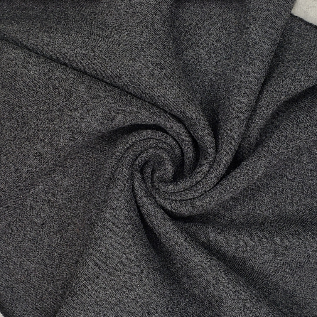 Wrap Me Cozy - Cotton/Spandex Knit - Grey/White - 0.5M Bundle - FABCYCLE Deadstock and Sustainble Fabrics and Sewing Supplies (6555202060401)