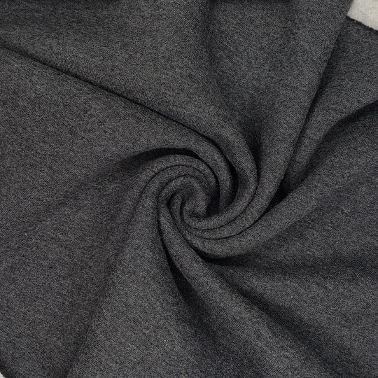 Wrap Me Cozy - Cotton/Spandex Knit - Grey/White - 0.5M Bundle - FABCYCLE Deadstock and Sustainble Fabrics and Sewing Supplies (6555202060401)