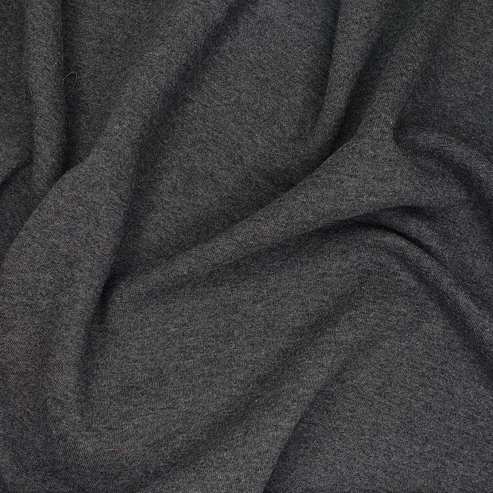 Wrap Me Cozy - Cotton/Spandex Knit - Grey/White - 0.5M Bundle - FABCYCLE Deadstock and Sustainble Fabrics and Sewing Supplies (6555202060401)