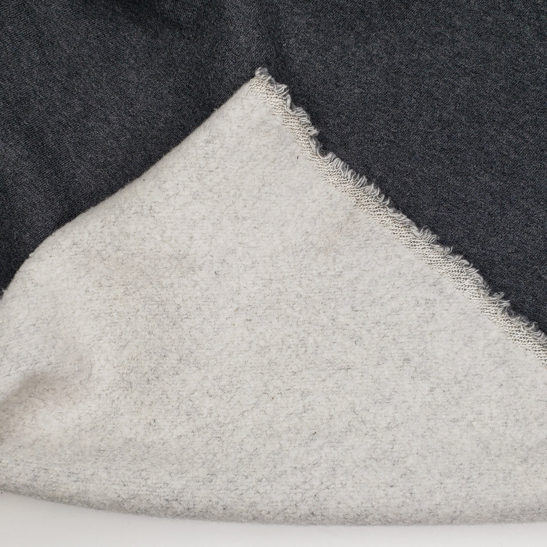 Wrap Me Cozy - Cotton/Spandex Knit - Grey/White - 0.5M Bundle - FABCYCLE Deadstock and Sustainble Fabrics and Sewing Supplies (6555202060401)