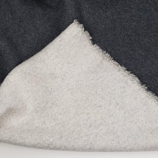 Wrap Me Cozy - Cotton/Spandex Knit - Grey/White - 0.5M Bundle - FABCYCLE Deadstock and Sustainble Fabrics and Sewing Supplies (6555202060401)