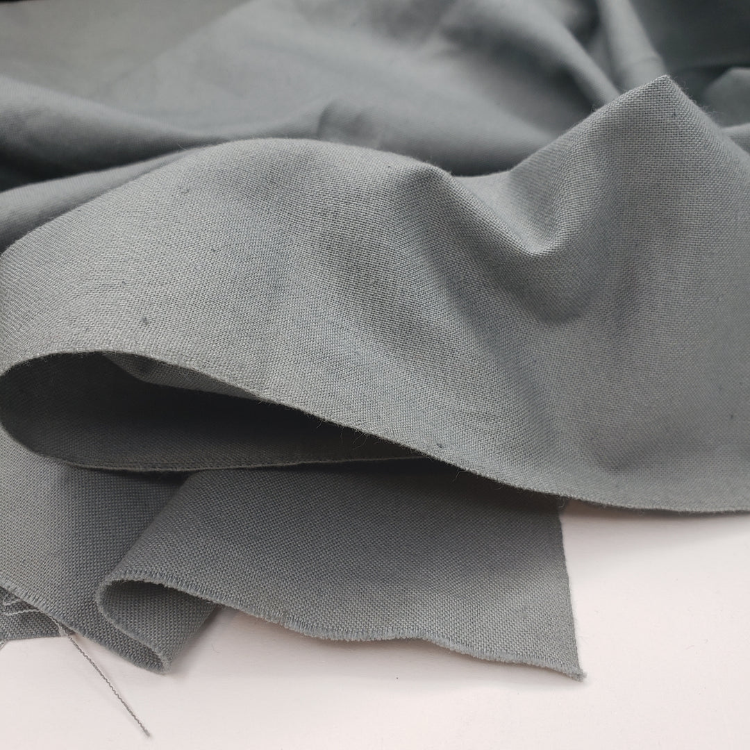 Chino Grey - Cotton Woven - Grey - 2.2M Bundle - FABCYCLE Deadstock and Sustainble Fabrics and Sewing Supplies (6556445900913)