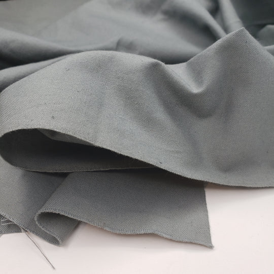 Chino Grey - Cotton Woven - Grey - 2.2M Bundle - FABCYCLE Deadstock and Sustainble Fabrics and Sewing Supplies (6556445900913)