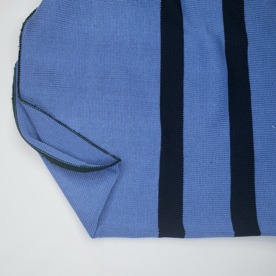 Charlie Blue - Acrylic Knit - Blue - 1.9M Bundle - FABCYCLE Deadstock and Sustainble Fabrics and Sewing Supplies (6556445376625)
