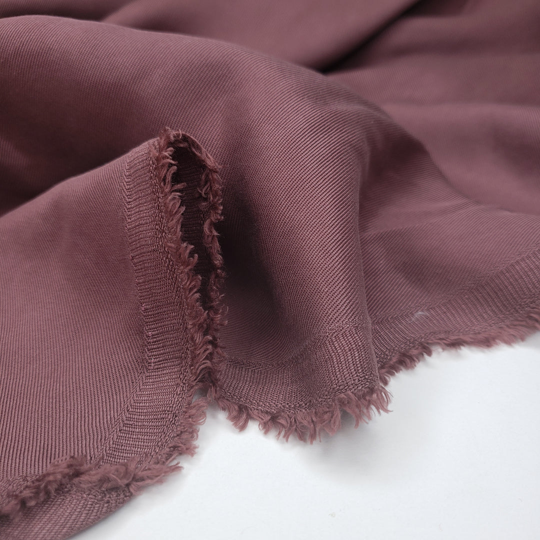 Inspirational Shirt - Tencel Woven - Mauve - 0.85M Bundle - FABCYCLE Deadstock and Sustainble Fabrics and Sewing Supplies (6555788476529)
