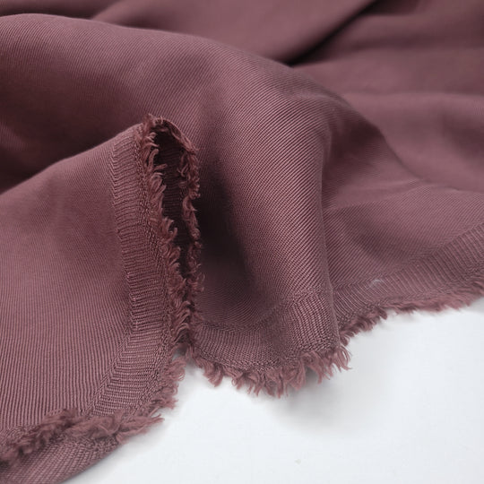 Inspirational Shirt - Tencel Woven - Mauve - 0.85M Bundle - FABCYCLE Deadstock and Sustainble Fabrics and Sewing Supplies (6555788476529)