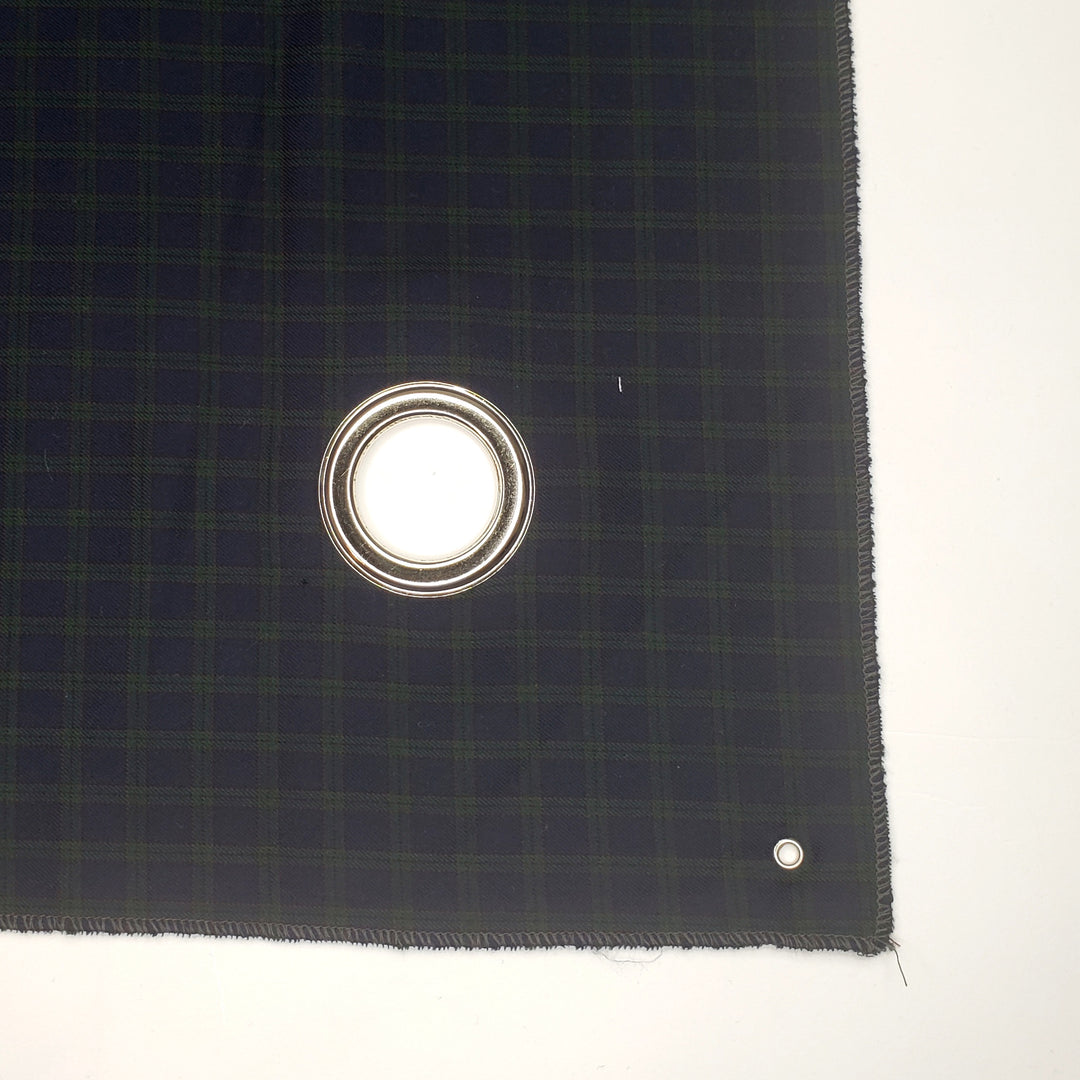 Bossy Pants - Wool Woven - Blue/Green Plaid - 1M Bundle - FABCYCLE Deadstock and Sustainble Fabrics and Sewing Supplies (6555721072753)