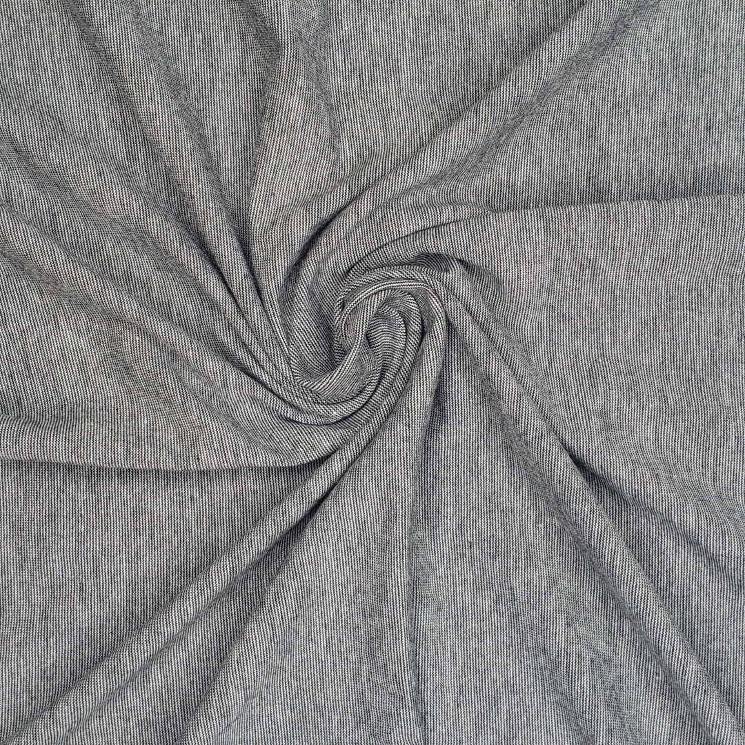 Pleasantville - Rayon From Bamboo Blend Knit - Grey Subtle Stripes - 2M Bundle - FABCYCLE Deadstock and Sustainble Fabrics and Sewing Supplies (6568824111217)