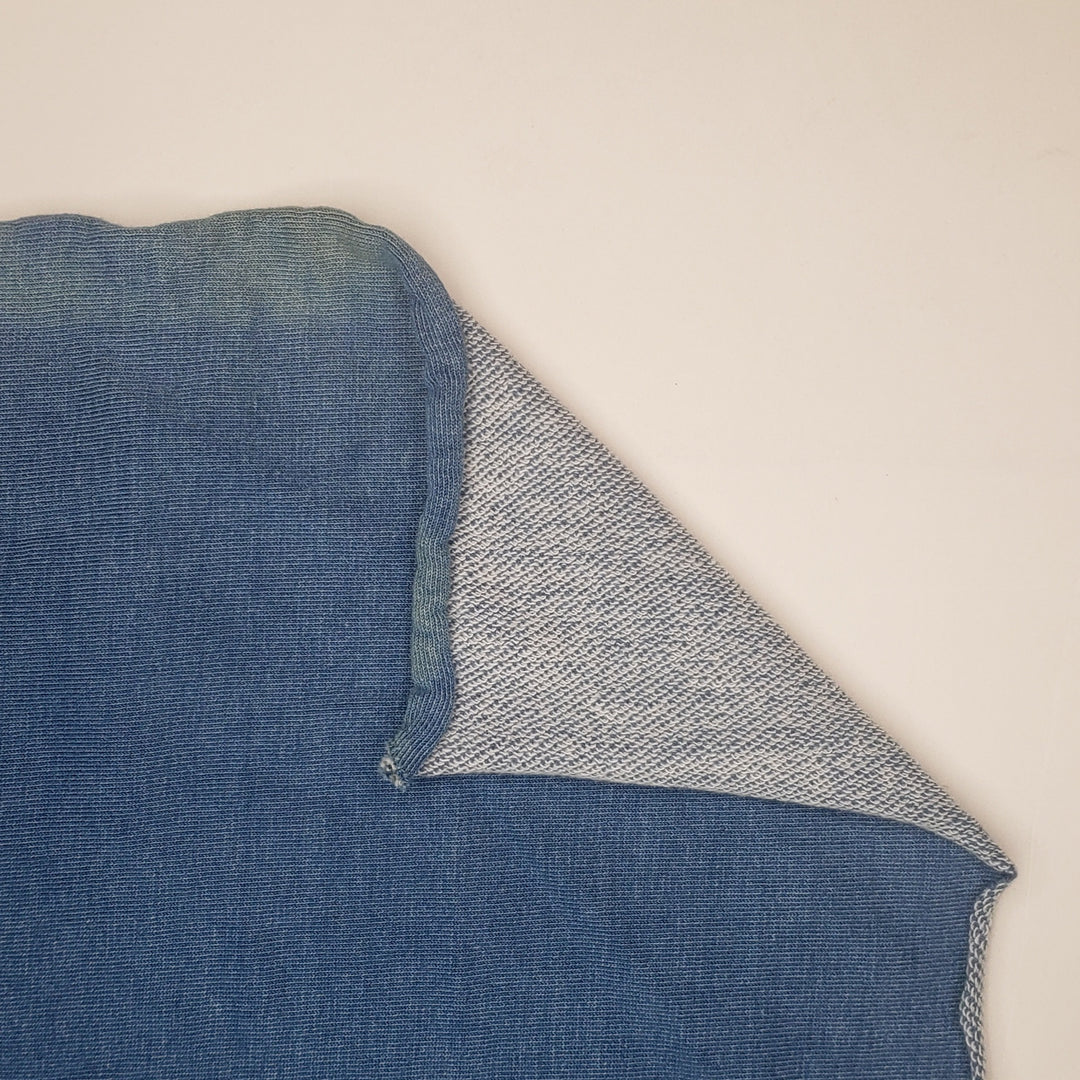 Blue Sky Sunday - Cotton Knit - Blue/White -1.5M Bundle - FABCYCLE Deadstock and Sustainble Fabrics and Sewing Supplies (6572117622897)