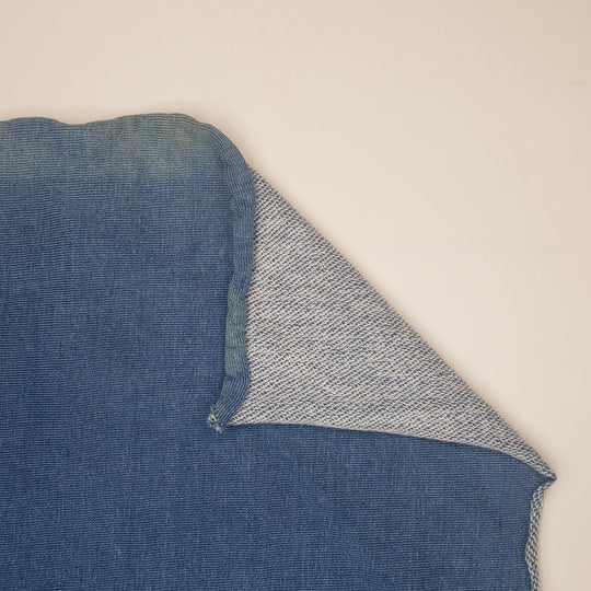 Blue Sky Sunday - Cotton Knit - Blue/White -1.5M Bundle - FABCYCLE Deadstock and Sustainble Fabrics and Sewing Supplies (6572117622897)