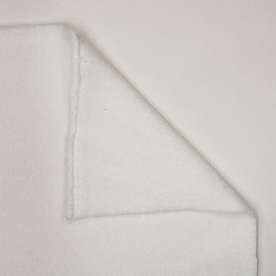 Soft Cozy Warm - Poly Knit - White - 1M Bundle - FABCYCLE Deadstock and Sustainble Fabrics and Sewing Supplies (6562225913969)