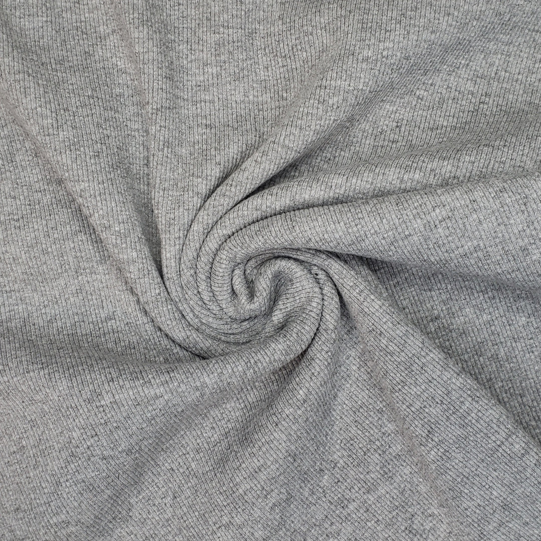 Greyscale Tv - Cotton Blend Knit - Grey - 2.3M Bundle - FABCYCLE Deadstock and Sustainble Fabrics and Sewing Supplies (6563483877489)