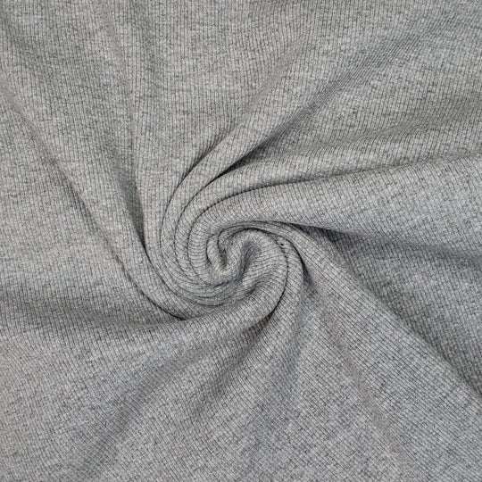 Greyscale Tv - Cotton Blend Knit - Grey - 2.3M Bundle - FABCYCLE Deadstock and Sustainble Fabrics and Sewing Supplies (6563483877489)