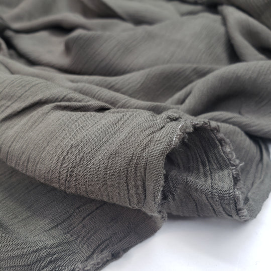 Tapenade - Cotton Woven - Green - 1/2 Meter - FABCYCLE Deadstock and Sustainble Fabrics and Sewing Supplies (6564682072177)