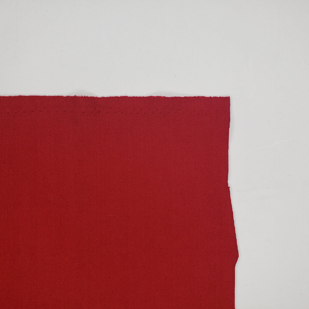 Notice Me Red - Polyester Blend Knit - Red - 1.8M Bundle - FABCYCLE Deadstock and Sustainble Fabrics and Sewing Supplies (6565283594353)