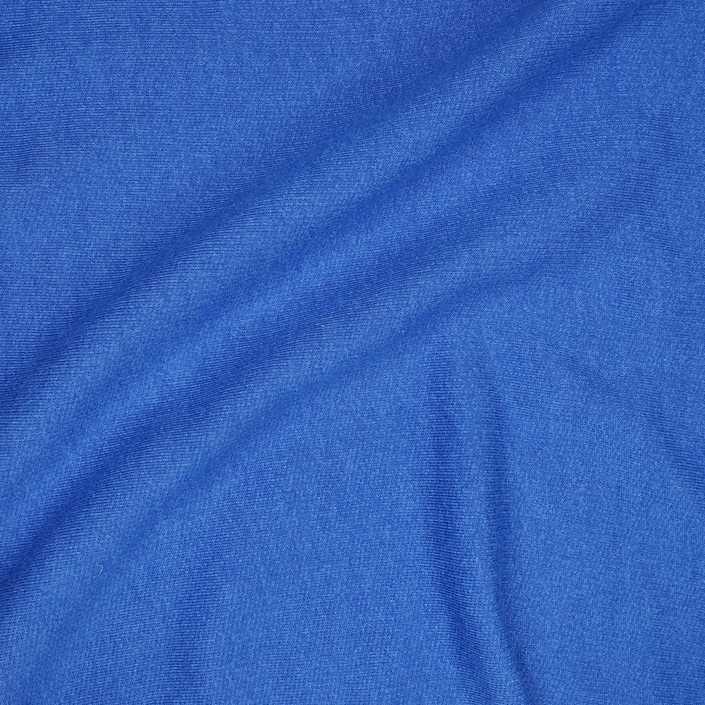 Mr Roger's Lawn Chair - Terry Towel Cotton Knit - Blue - 1/2 Meter - FABCYCLE Deadstock and Sustainble Fabrics and Sewing Supplies (6568745959537)