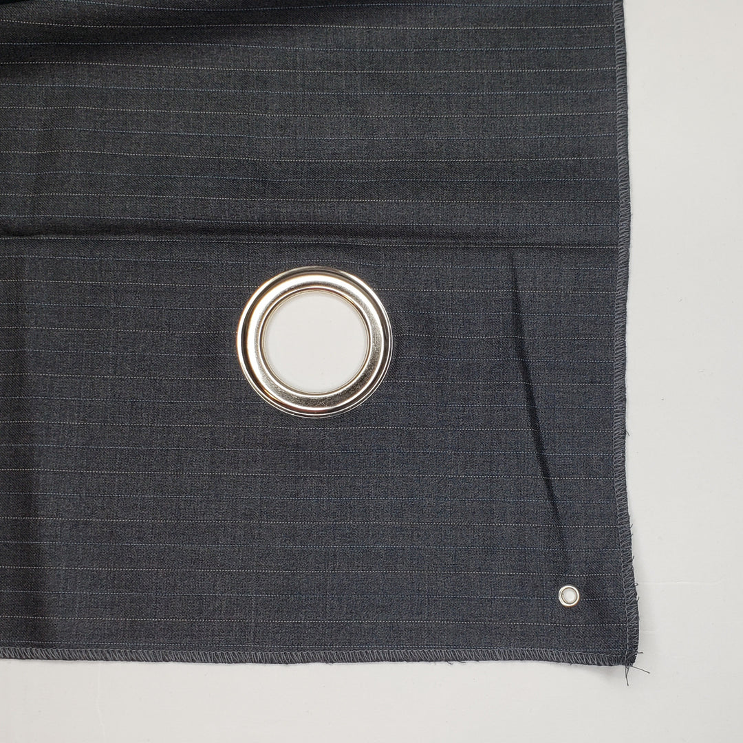 Formal Trousers - Pinstripe Wool Woven - Grey Pinstripe - 1.4M Bundle - FABCYCLE Deadstock and Sustainble Fabrics and Sewing Supplies (6568368898161)