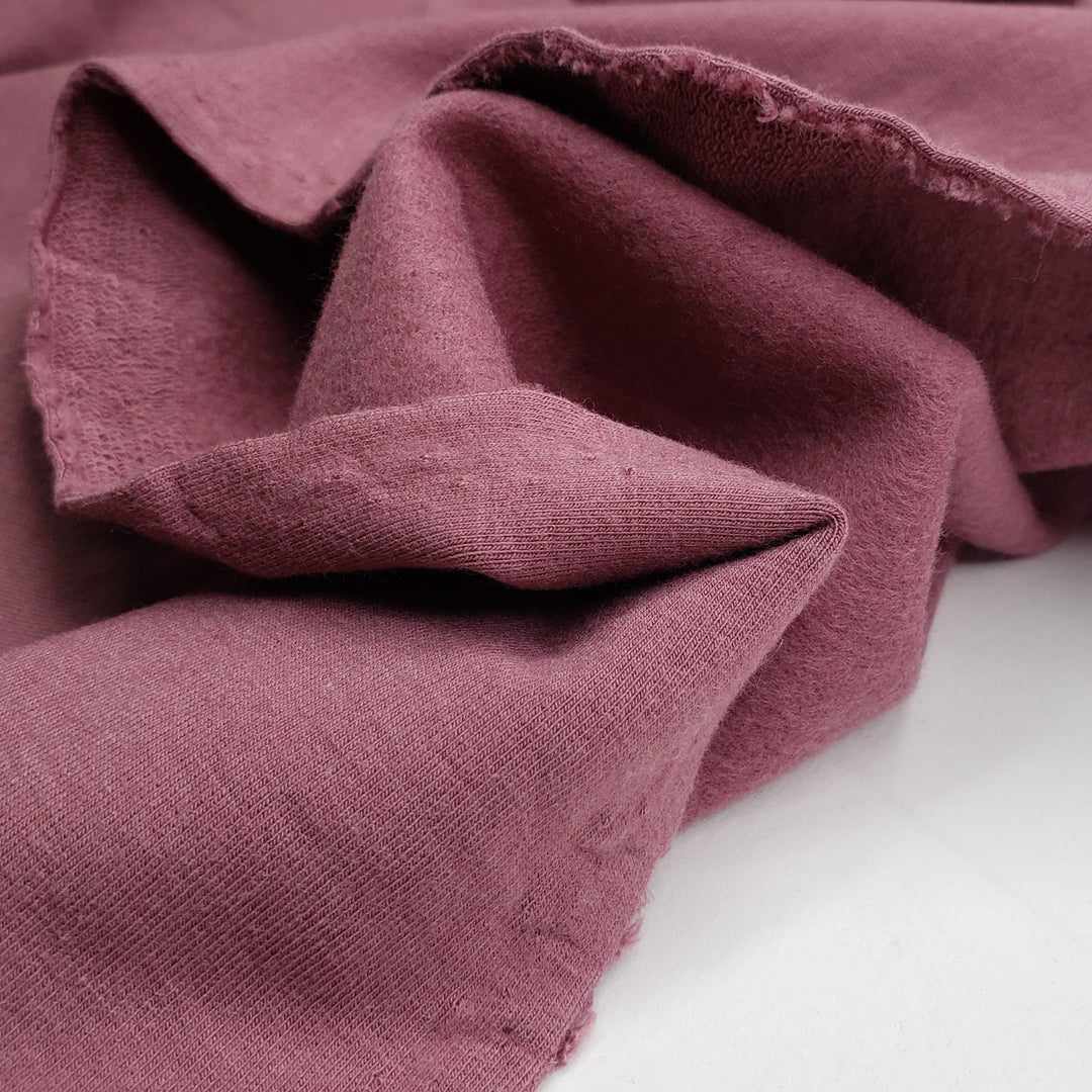 Lady Bow - Jersey Fleece Bamboo/Cotton Knit - Pink - Bundles - FABCYCLE Deadstock and Sustainble Fabrics and Sewing Supplies (6568380792945)