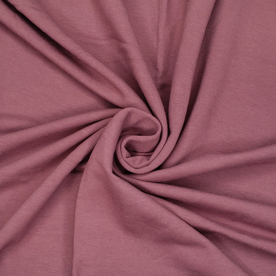 Lady Bow - Jersey Fleece Bamboo/Cotton Knit - Pink - Bundles - FABCYCLE Deadstock and Sustainble Fabrics and Sewing Supplies (6568380792945)
