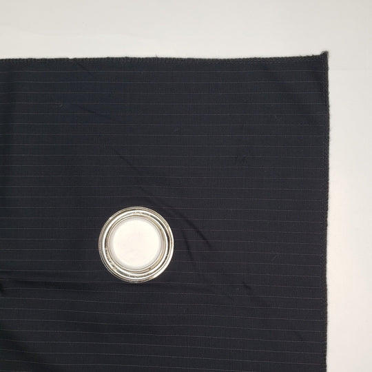 King Robes - Pinstripe Wool/Cashmere Woven - Navy/Blue Pinstripe - 1.08M Bundle - FABCYCLE Deadstock and Sustainble Fabrics and Sewing Supplies (6568398749809)