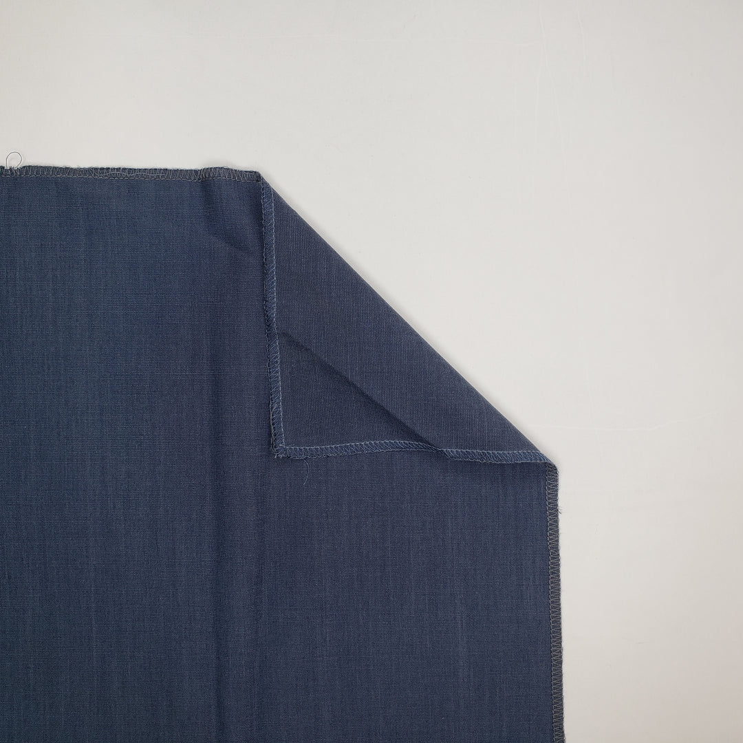 Tuesday Pants - Plain Weave Wool/Cotton Woven - Blue - 1.18M Bundle - FABCYCLE Deadstock and Sustainble Fabrics and Sewing Supplies (6568412643441)