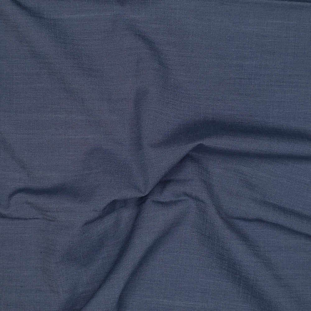 Tuesday Pants - Plain Weave Wool/Cotton Woven - Blue - 1.18M Bundle - FABCYCLE Deadstock and Sustainble Fabrics and Sewing Supplies (6568412643441)
