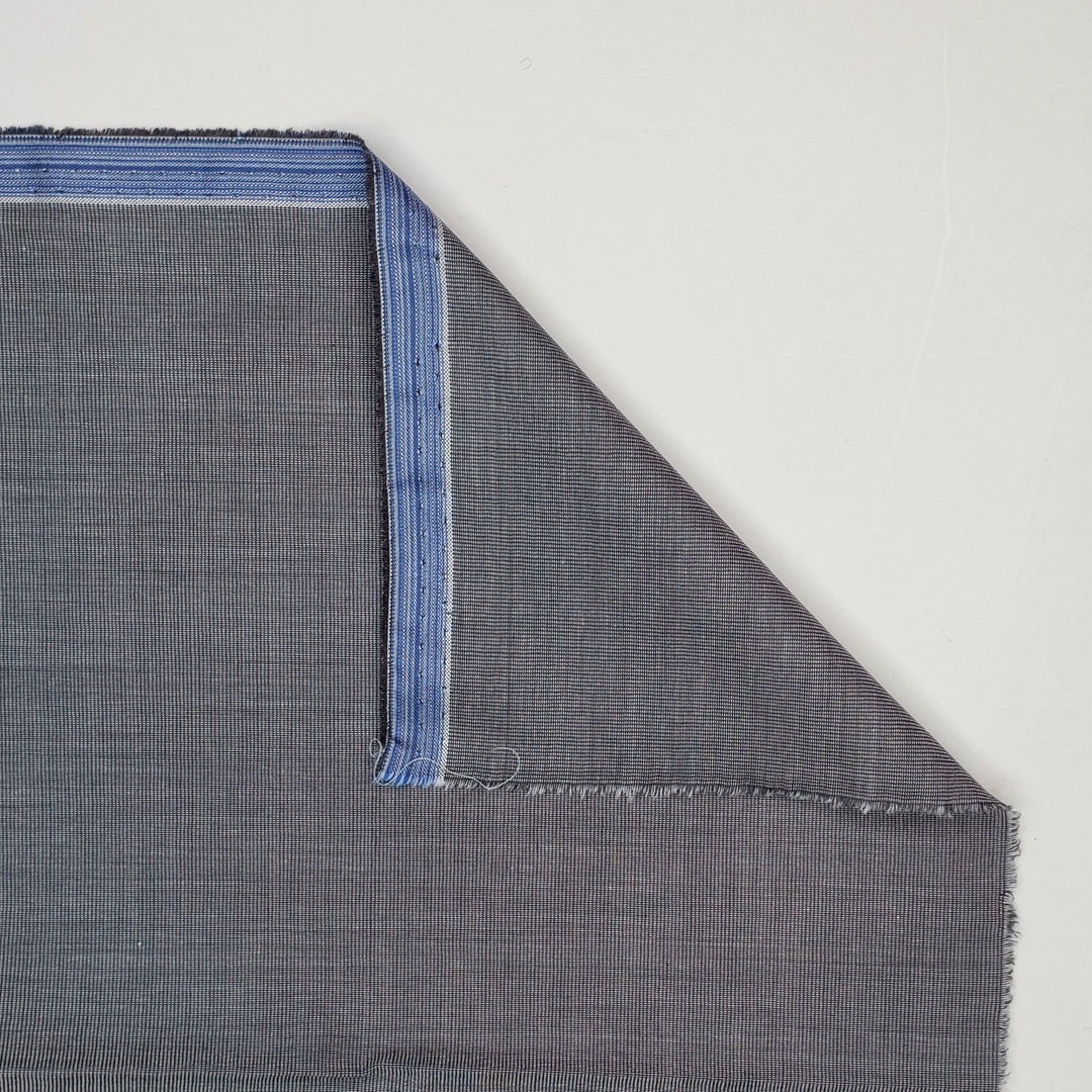 Summertime Shirts - Plain Weave Cotton Blend Woven - Grey - 1M Bundle - FABCYCLE Deadstock and Sustainble Fabrics and Sewing Supplies (6568412971121)