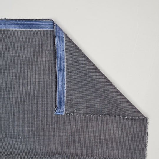 Summertime Shirts - Plain Weave Cotton Blend Woven - Grey - 1M Bundle - FABCYCLE Deadstock and Sustainble Fabrics and Sewing Supplies (6568412971121)
